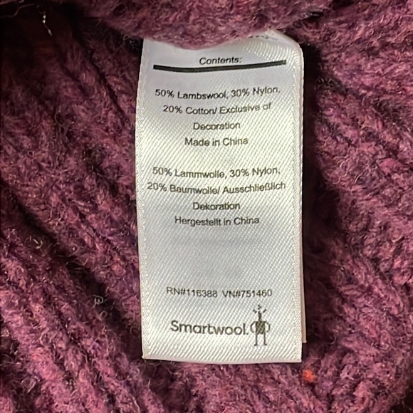 Smartwool knit turtleneck sweater. Size S. - Picture 3 of 9